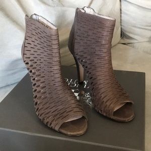 Vince Camuto Open Toe Booties